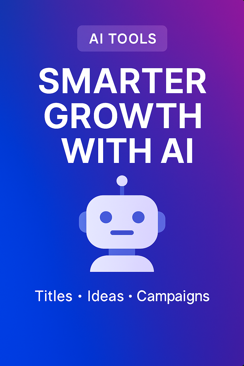4️⃣ AI Tools & Strategies
